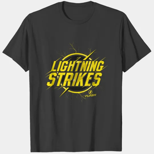The Flash | "Lightning Strikes" Graphic T-shirt