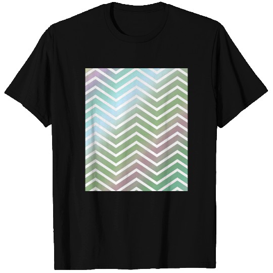 ombre zigzag chevron  02 T-shirt