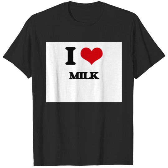 Discover I Love Milk T-shirt