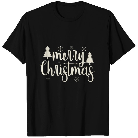 Merry Christmas, Cream Plus Size T-shirt