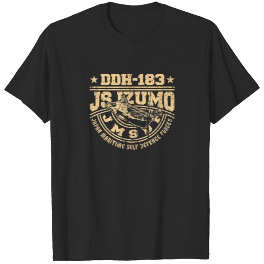 JS Izumo DDH-183 Japan Light Aircraft Carrier JMSD T-shirt