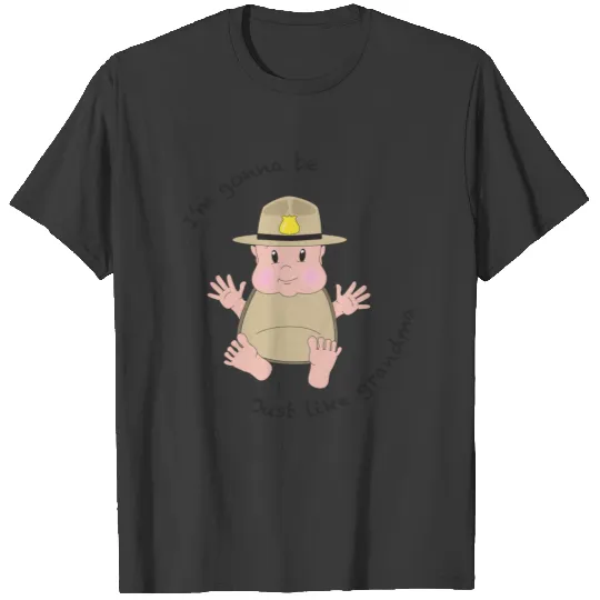 State trooper grandma T-shirt