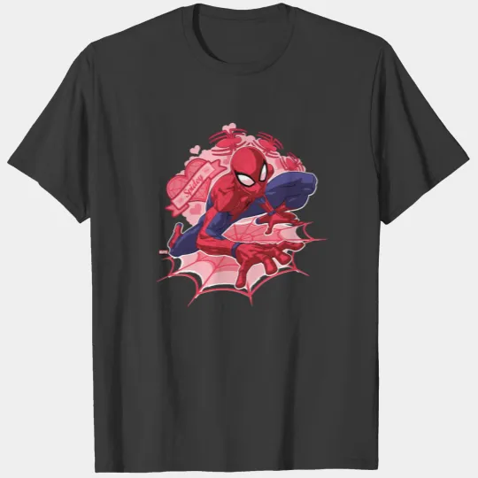 Spider-Man Valentine | Wall-Crawling Spidey T-shirt