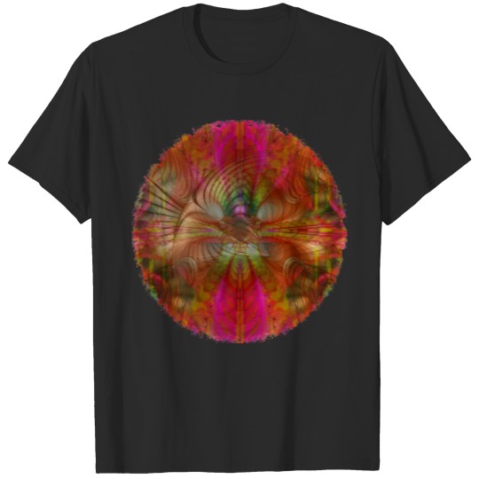 Strawberry Fields Psychedelic Abstract T-shirt