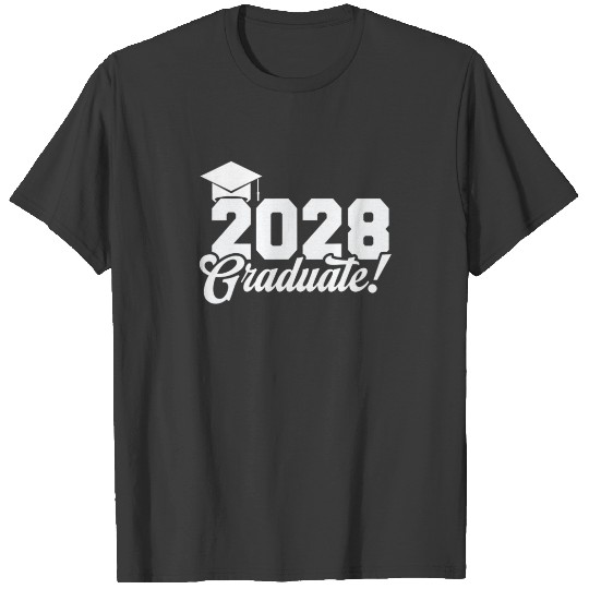 Class Of 2028 Graduate T-shirt