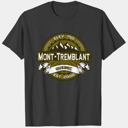 Mont-Tremblant Quebec Olive T-shirt