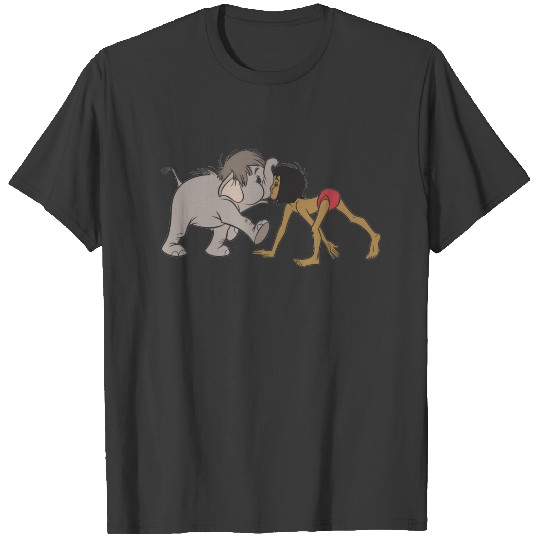 Discover Jungle Book's Mowgli With Baby Elephant Disney T-shirt