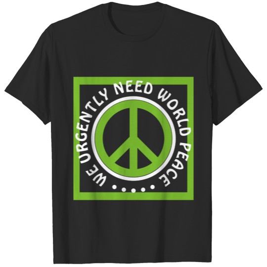 Discover Simply Symbols - PEACE + your text & ideas T-shirt