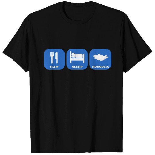 Eat Sleep Mongolia T-shirt