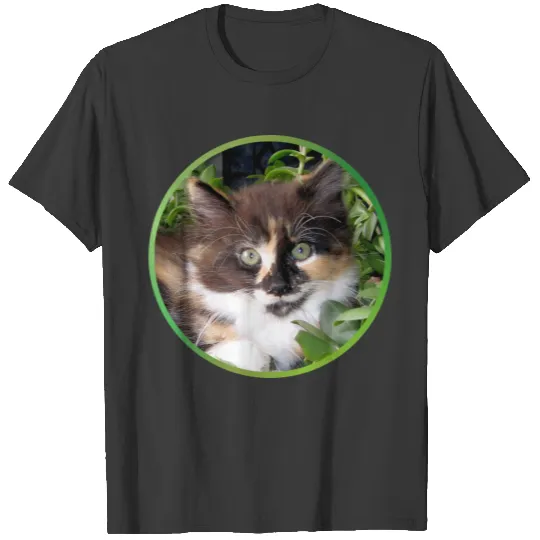 Green Eyed Cat T-shirt
