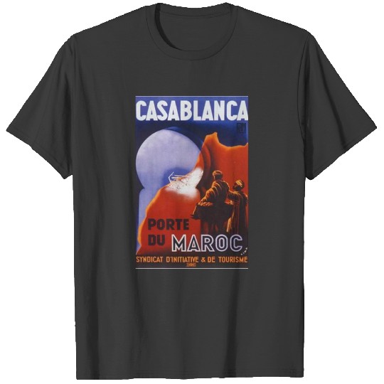 Casablanca Vintage Travel T-shirt