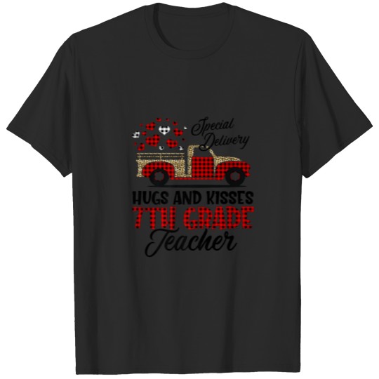 Discover Special Delivery 7Th Grade Teacher Valentines Day T-shirt
