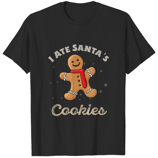 Discover I Ate Santa’S Cookies Teacher Funny Group Christma T-shirt
