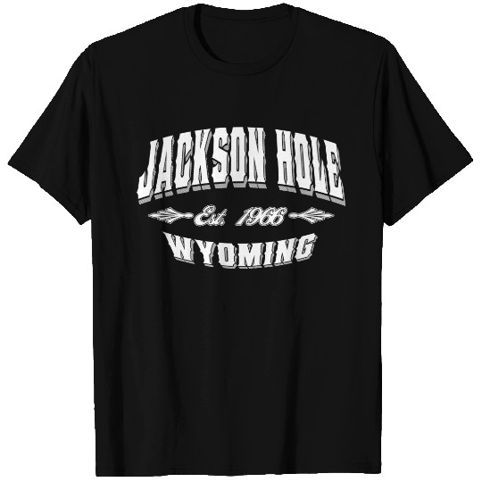 Jackson Hole Old Stock Logo For Darks T-shirt