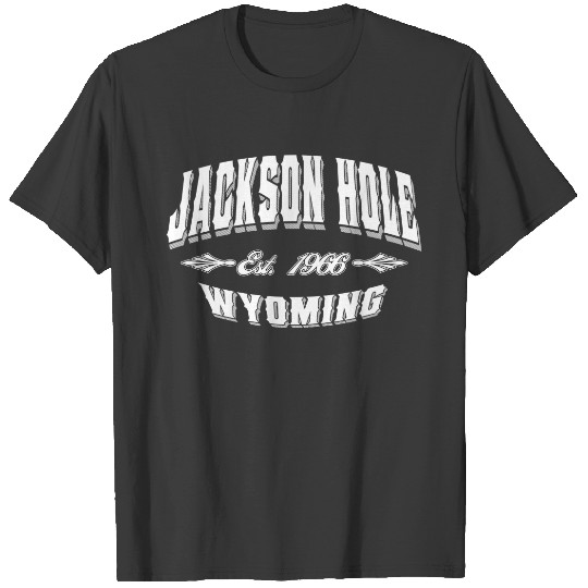 Jackson Hole Old Stock Logo For Darks T-shirt