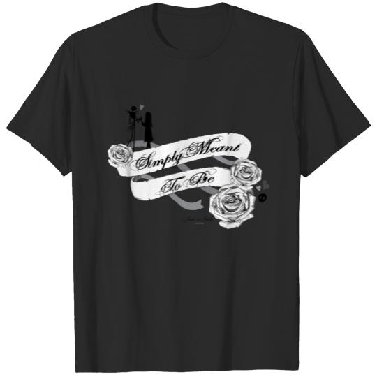 Jack and Sally - Simply Meant To Be T-shirt