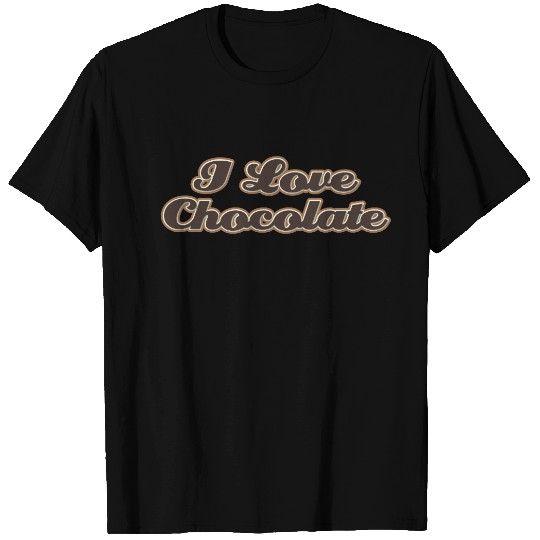 Kids I Love Chocolate T-shirt