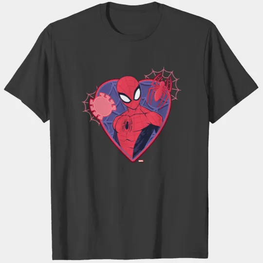 Spider-Man Valentine | Happy Valentine's Day T-shirt