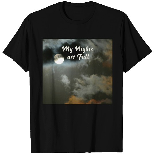 My Nights are Full Moon Night Shift Plus Size T-shirt