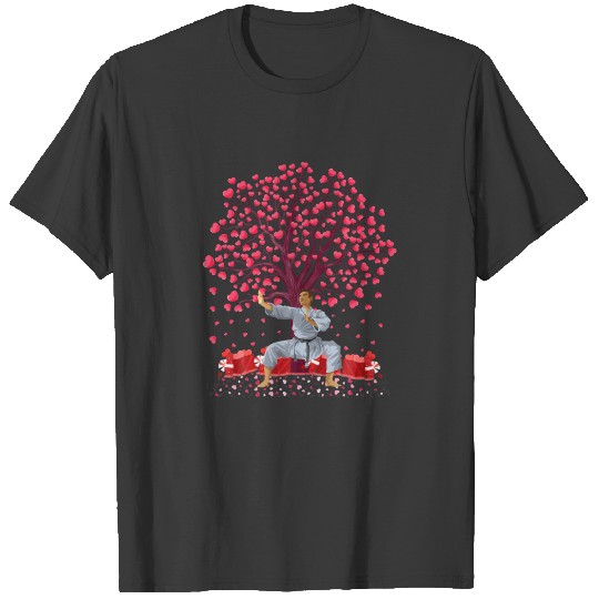 Karate Martial Arts Lover Funny Karate Valentine's T-shirt