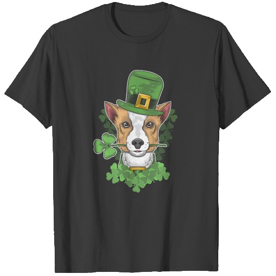 St Patricks Day Dog,Gift For St Patricks Day, T-shirt