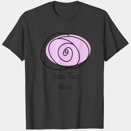 Rose Lilac 'Text' T-shirt