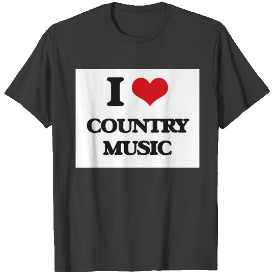 I love Country Music T-shirt