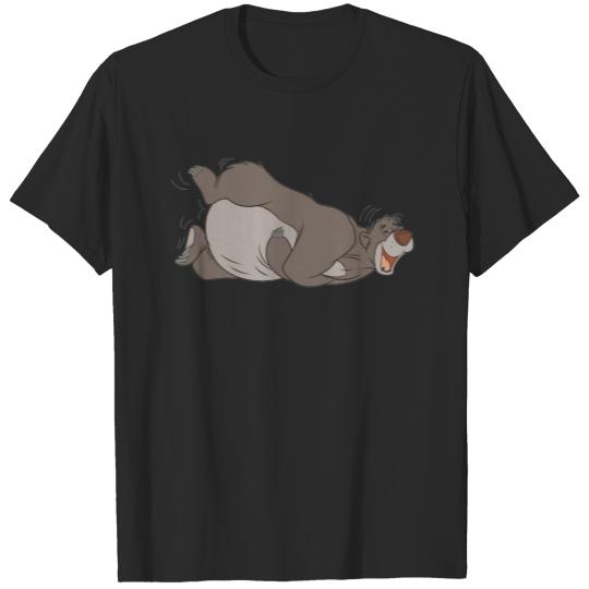 Discover The Jungle Book Baloo laughing on the ground T-shirt
