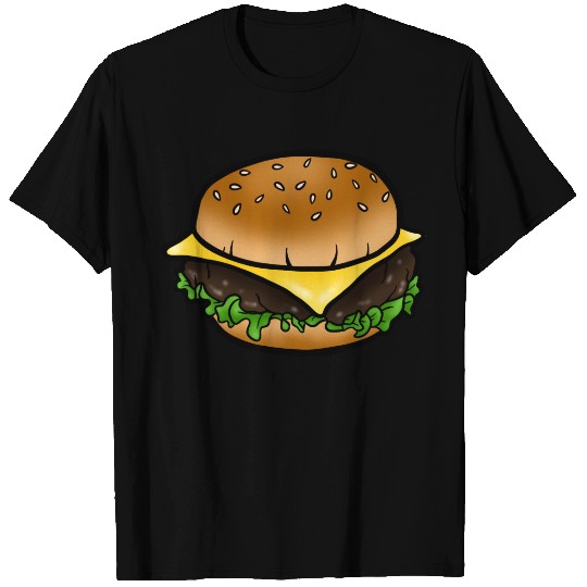Classic Cheeseburger Women’s 3/4 Sleeve T-shirt