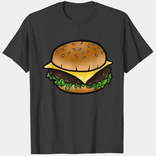 Classic Cheeseburger Women’s 3/4 Sleeve T-shirt