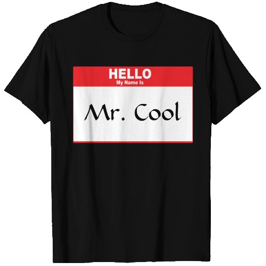 Name Tag, Mr. Cool T-shirt