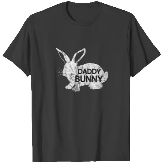 Daddy Bunny Matching Couple Family Easter Day Desi T-shirt