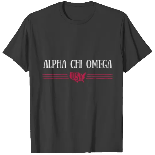Alpha Chi Omega - USA T-shirt