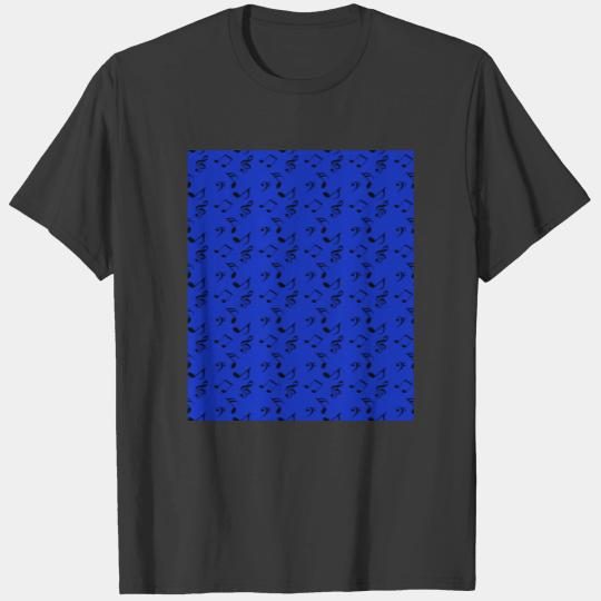 royal blue music T-shirt