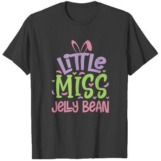 Little Miss Jelly Bean/Easter T-shirt