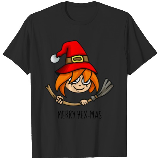 Christmas Witch, Merry Hex-Mas T-shirt