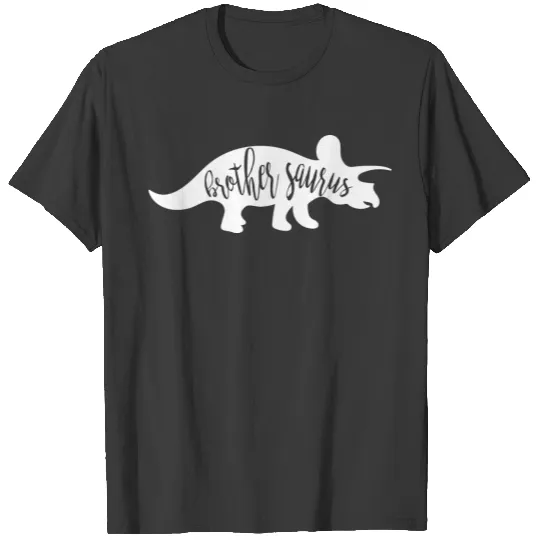 Funny Brother Saurus Brother Dinosaur T-shirt