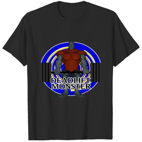 Discover Deadlift Monster Micro-Fiber Performance T-shirt