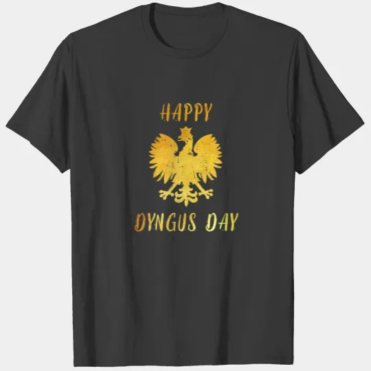 Happy Dyngus Day Polska Polish White Eagle T-shirt