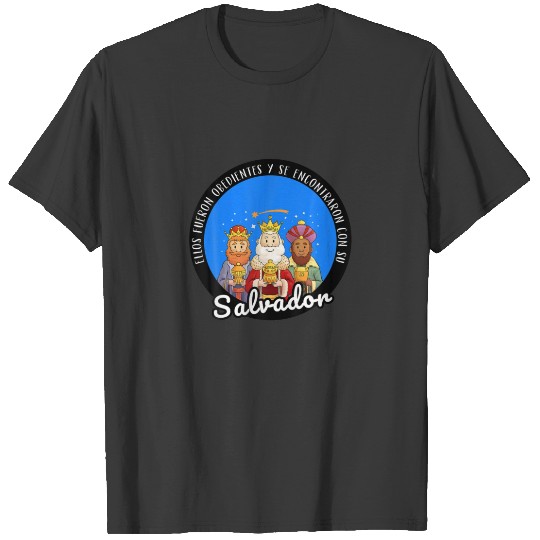 Dia De Reyes Magos Camiseta Cristiana Three Kings T-shirt