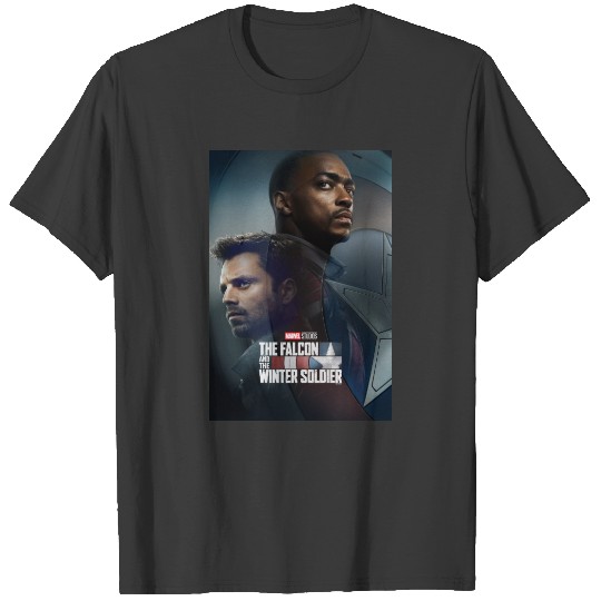 The Falcon and The Winter Soldier Shield Poster T-shirt