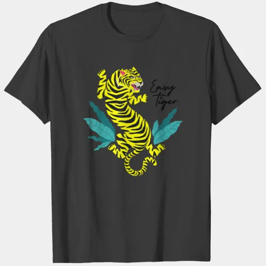 Tiger Gift | Easy Tiger Hip Fashion Trendy Apparel T-shirt
