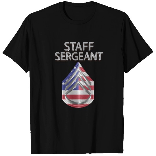 Staff Sergeant Rank T-shirt