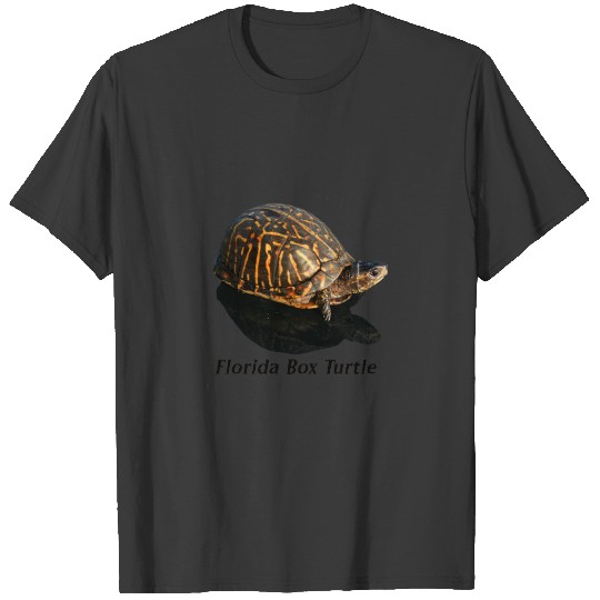 Florida Box turtle Photograph w Text T-shirt