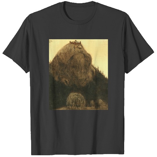 King Of The Hill 1909 By John Bauer T-shirt