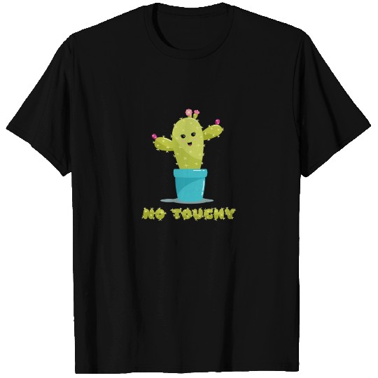 No Touchy - Happy Cactus - Kawaii T-shirt