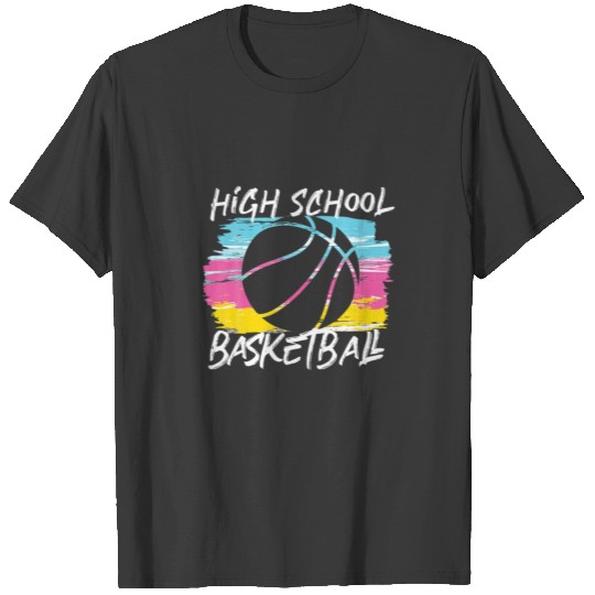 High School Basketball Player Sports T-shirt