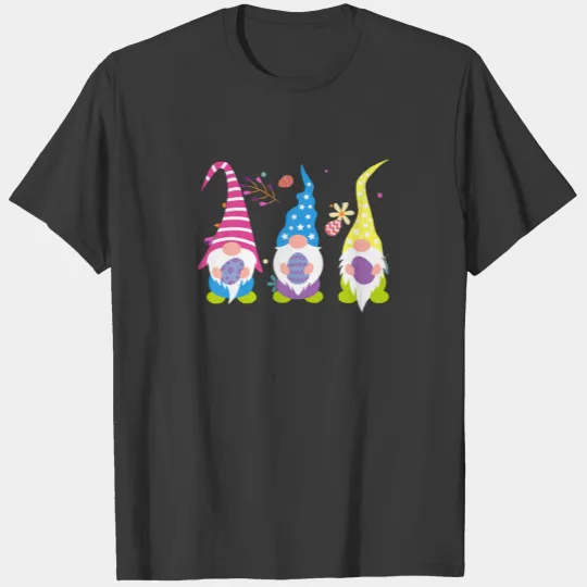 Th Cute Easter Gnomes Egg Hunting Costume Spring E T-shirt