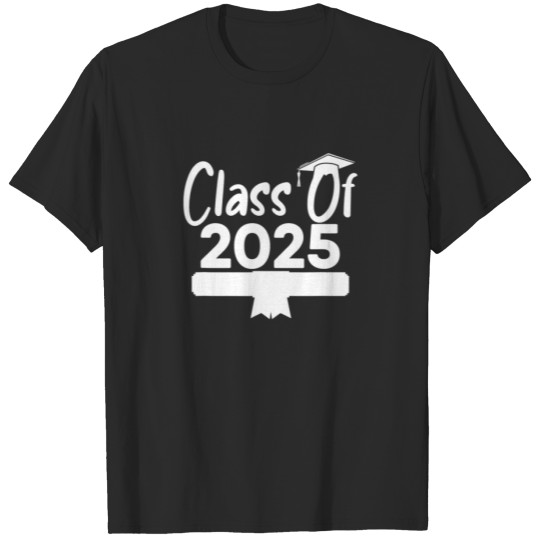 Discover Class Of 2025 Senior Graduation Family High School T-shirt