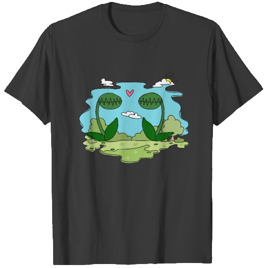 venus flytrap love sweat T-shirt